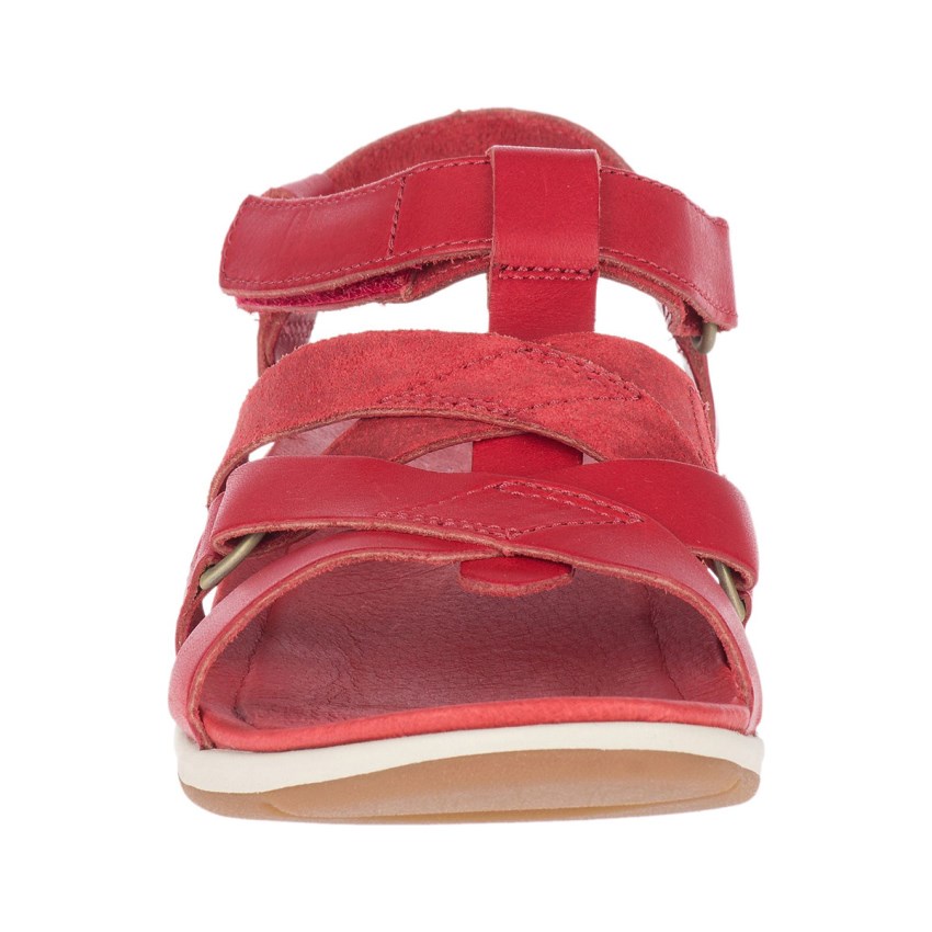 Sandales Merrell Kalari Shaw Strap Rouge Femme | O.Q.GYIO